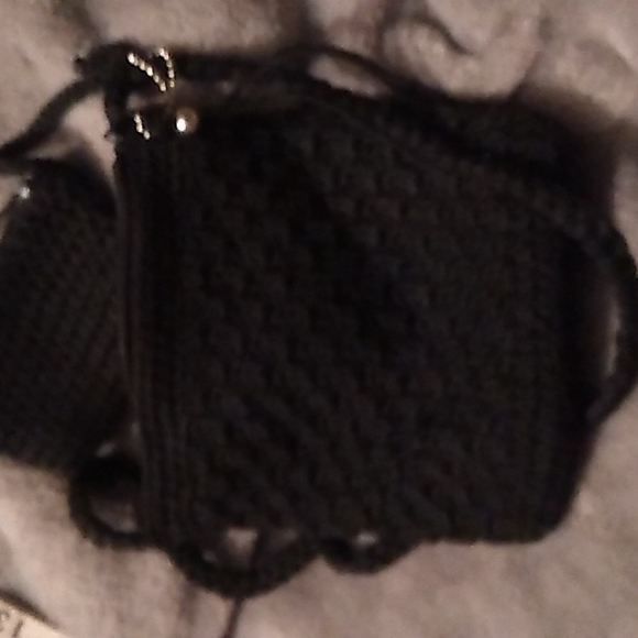 GIANINI black hand bag and coin purse - Picture 4 of 4